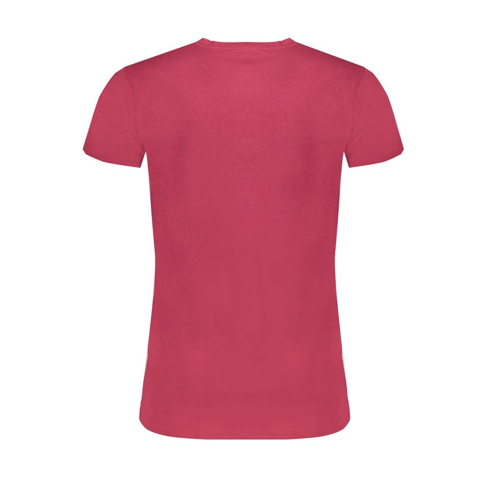 Gaudi Red Cotton T-Shirt Gaudi