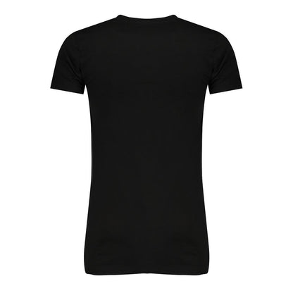 Gaudi Black Cotton T-Shirt Gaudi