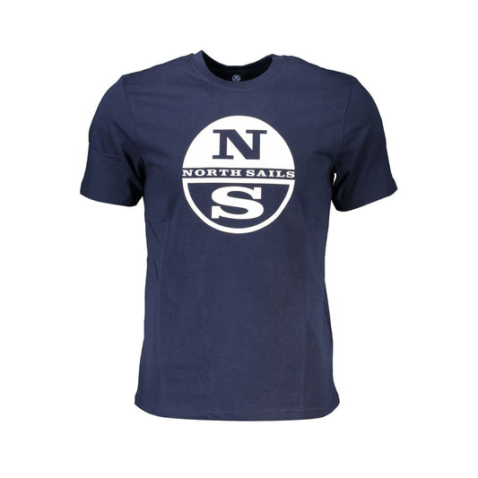 North Sails Blue Cotton T-Shirt North Sails