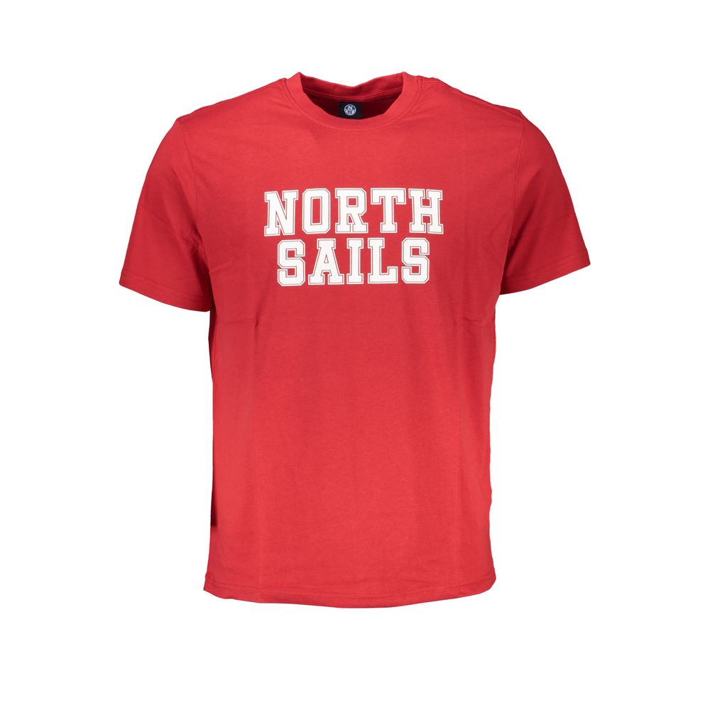 North Sails Red Cotton T-Shirt North Sails