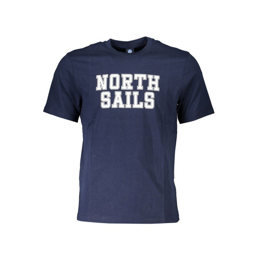 North Sails Blue Cotton T-Shirt North Sails