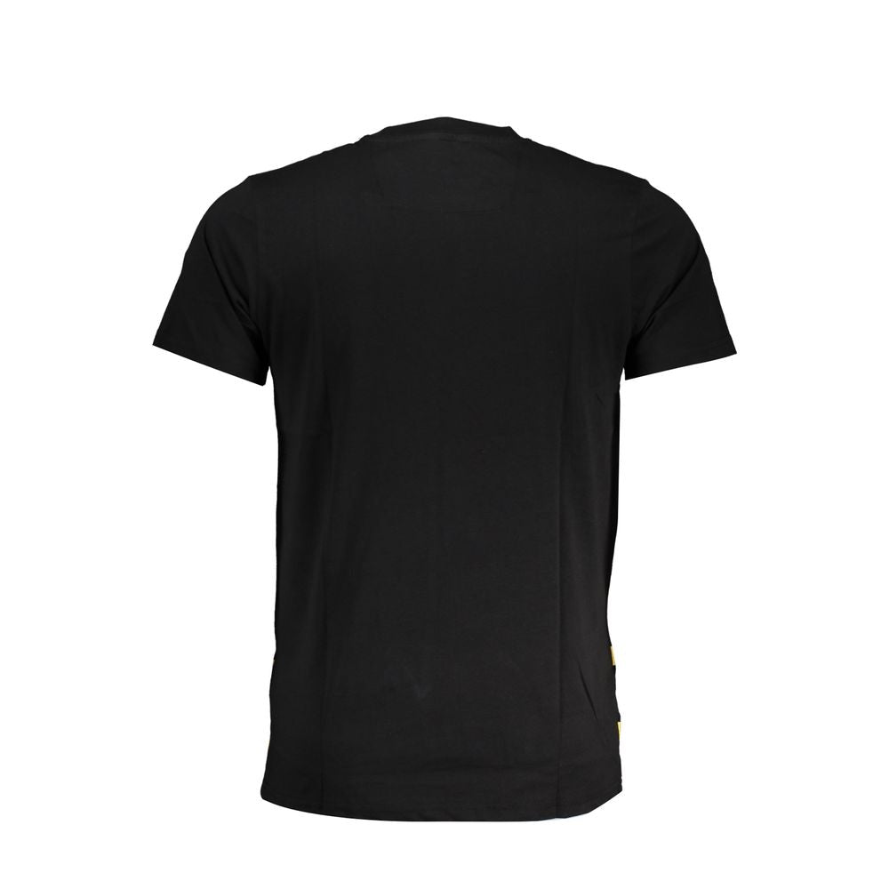 Cavalli Class Black Cotton T-Shirt Cavalli Class