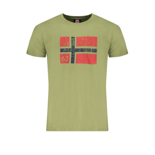 Norway 1963 Green Cotton T-Shirt Norway 1963