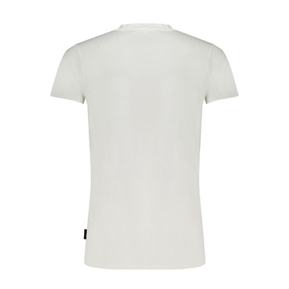 Gaudi White Cotton T-Shirt Gaudi