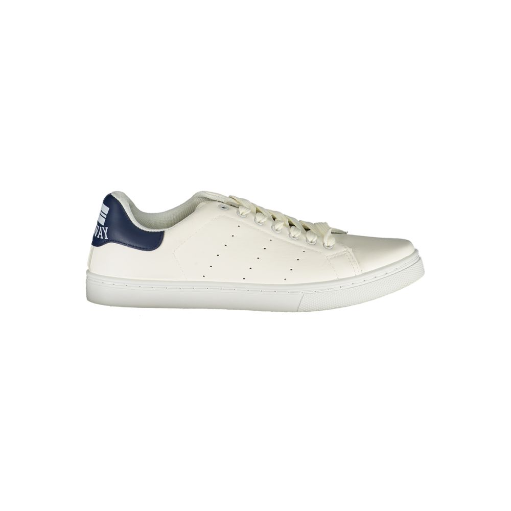 Norway 1963 White Polyester Sneaker Norway 1963