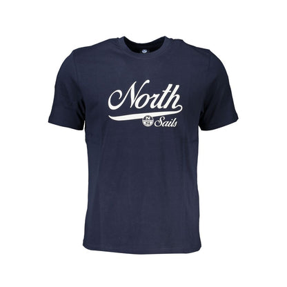 North Sails Blue Cotton T-Shirt North Sails