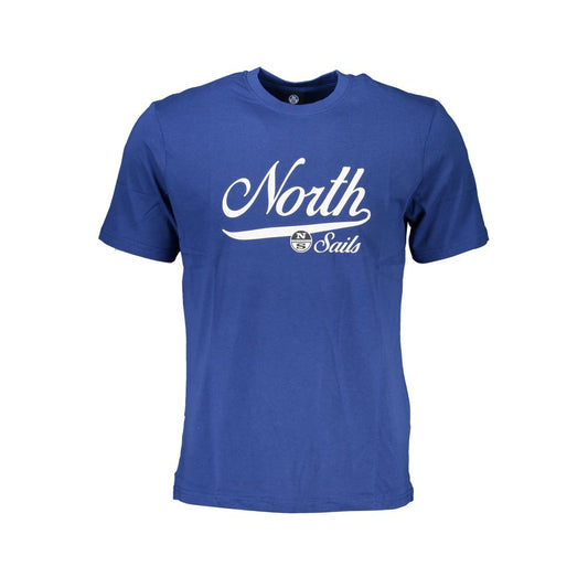 North Sails Blue Cotton T-Shirt North Sails