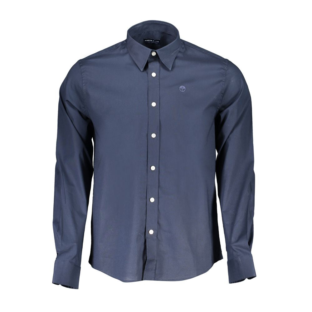 North Sails Blue Cotton Shirt North Sails