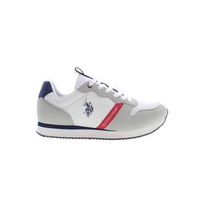 U.S. POLO ASSN. Sleek White Sneakers with Contrast Detailing U.S. POLO ASSN.