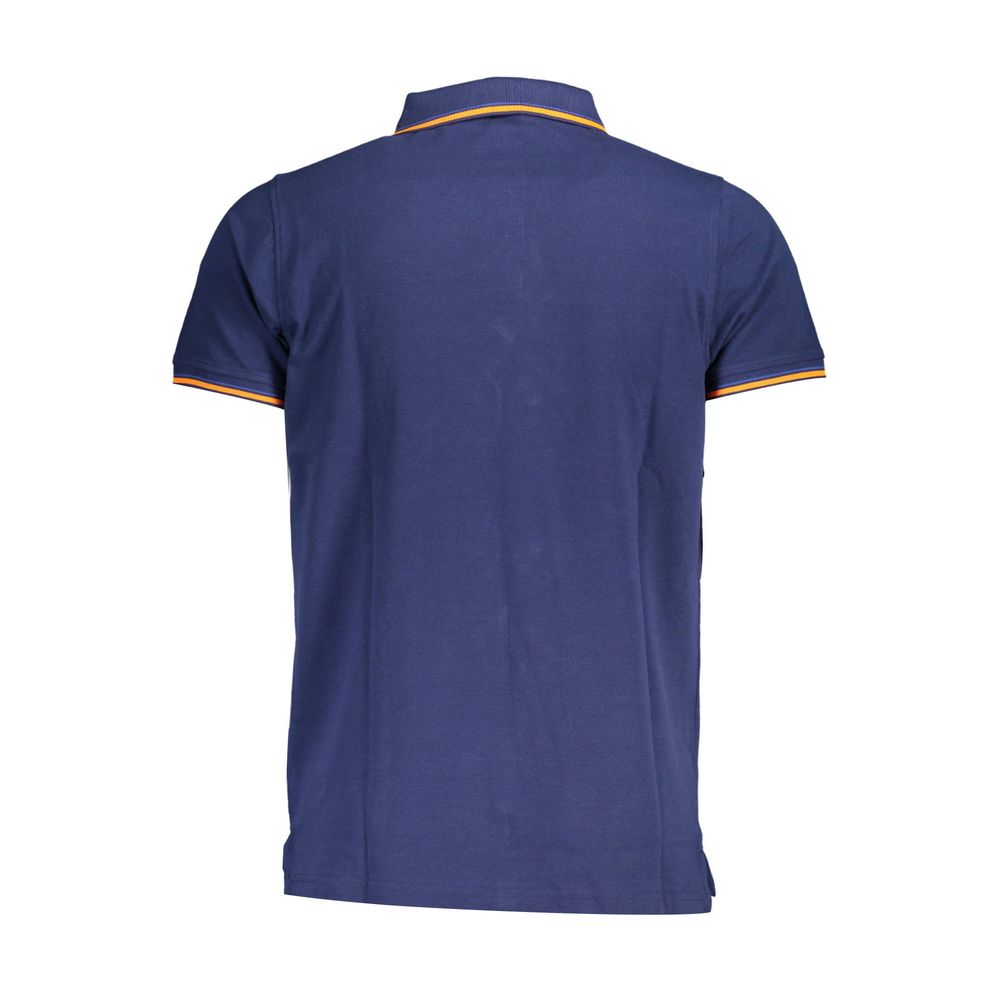 Norway 1963 Blue Cotton Men Polo Shirt