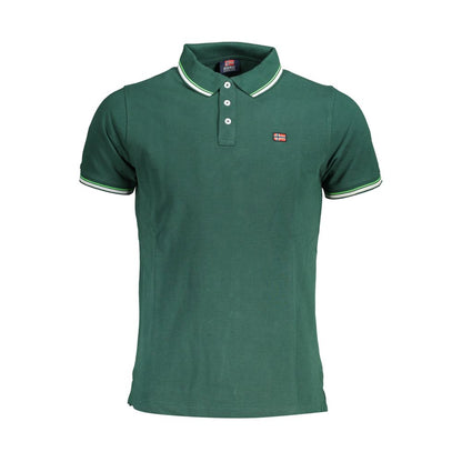 Norway 1963 Elegant Green Polo with Contrasting Accents Norway 1963