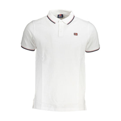 Norway 1963 White Cotton Polo Shirt Norway 1963