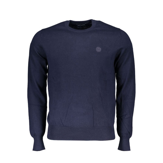 North Sails Eco-Conscious Crew Neck Sweater in Blue North Sails