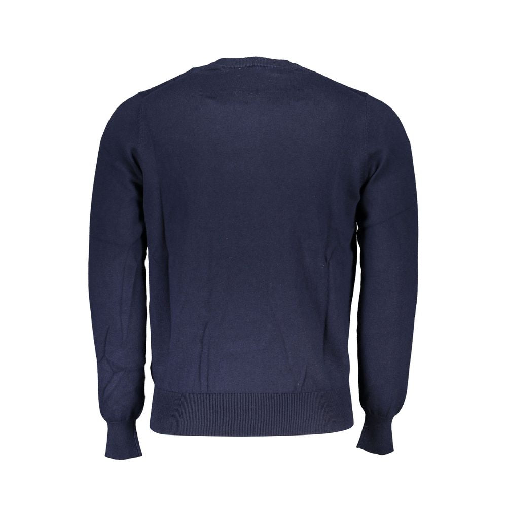 North Sails Eco-Conscious Crew Neck Sweater in Blue North Sails