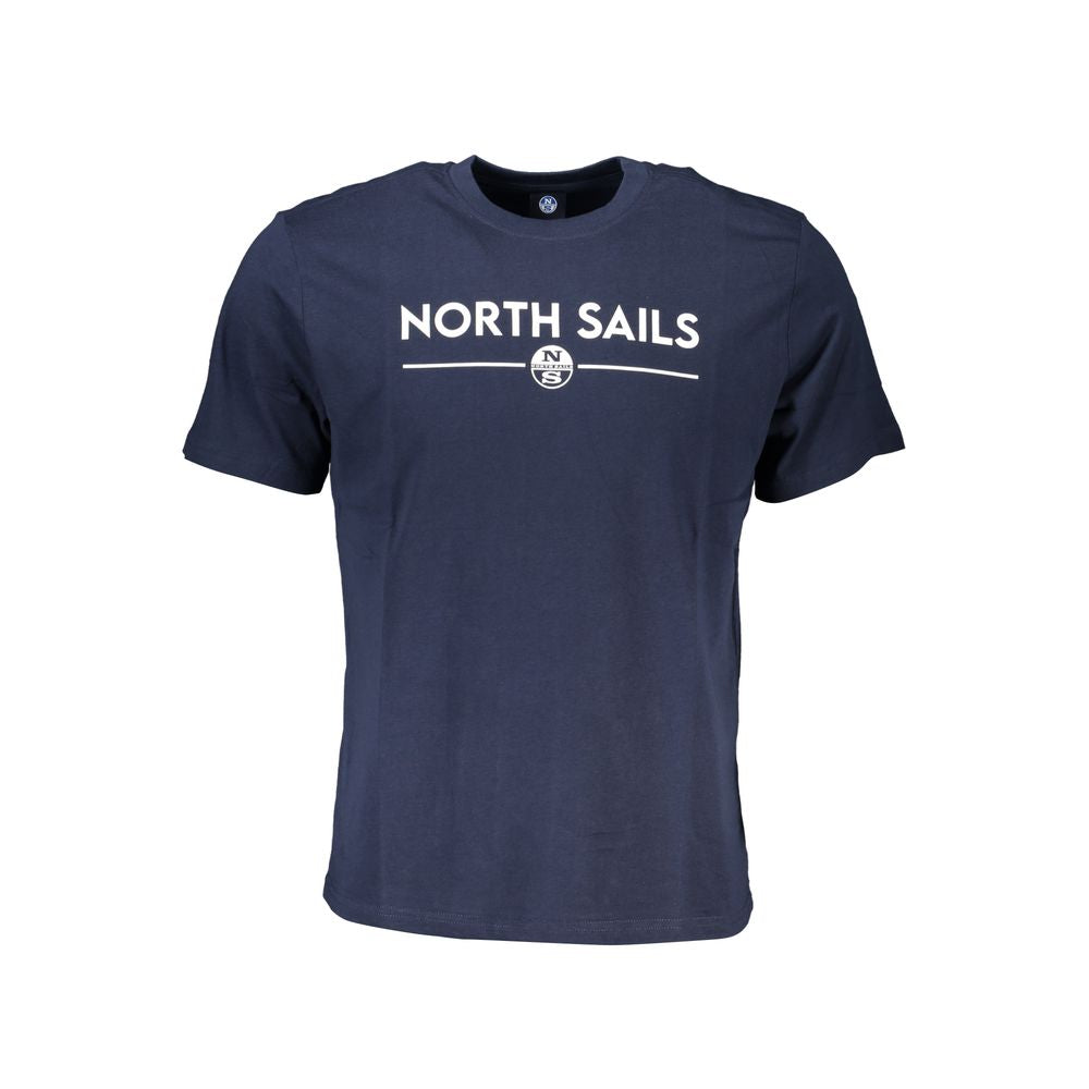 North Sails Blue Cotton T-Shirt North Sails