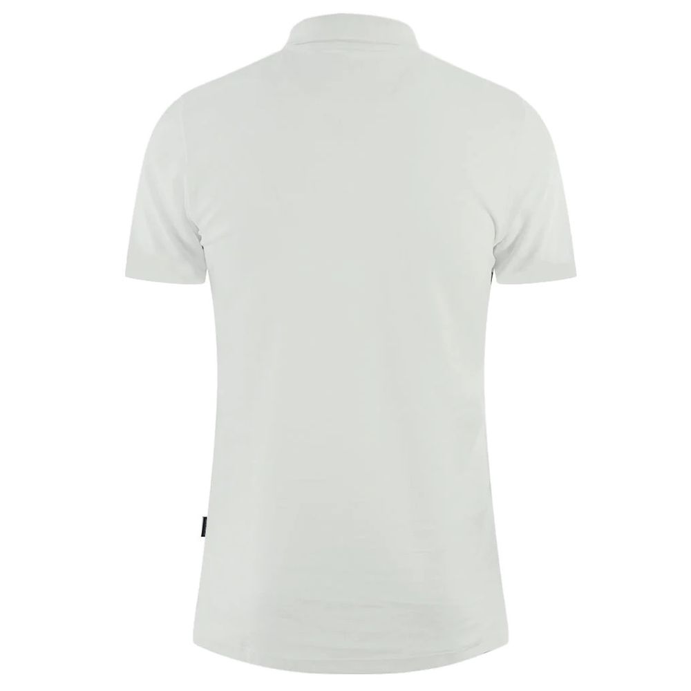 Aquascutum Elegant White Cotton Polo Shirt Aquascutum