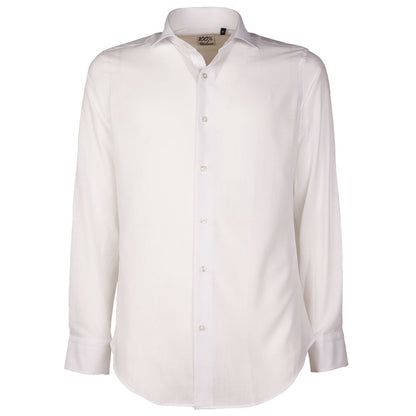 Made in Italy White Cotton Shirt Made in Italy