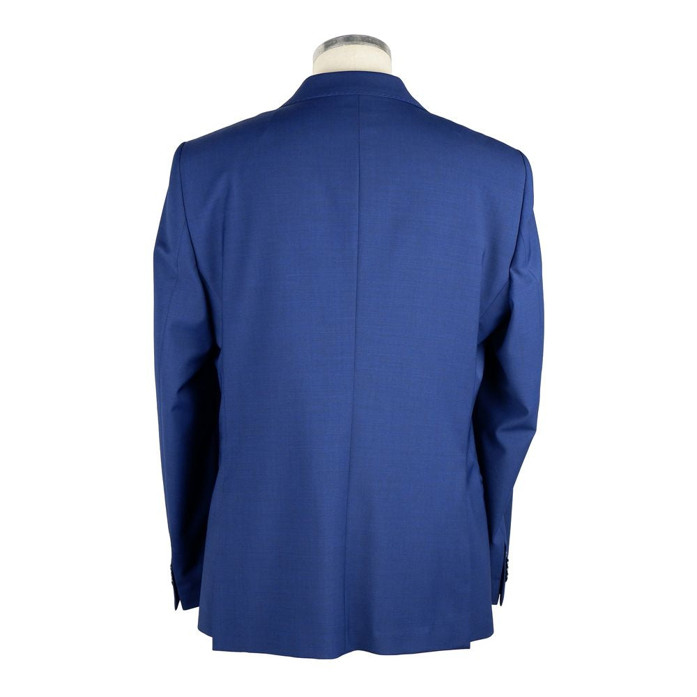 Emilio Romanelli Elegant Two-Button Men's Suit in Blue Emilio Romanelli