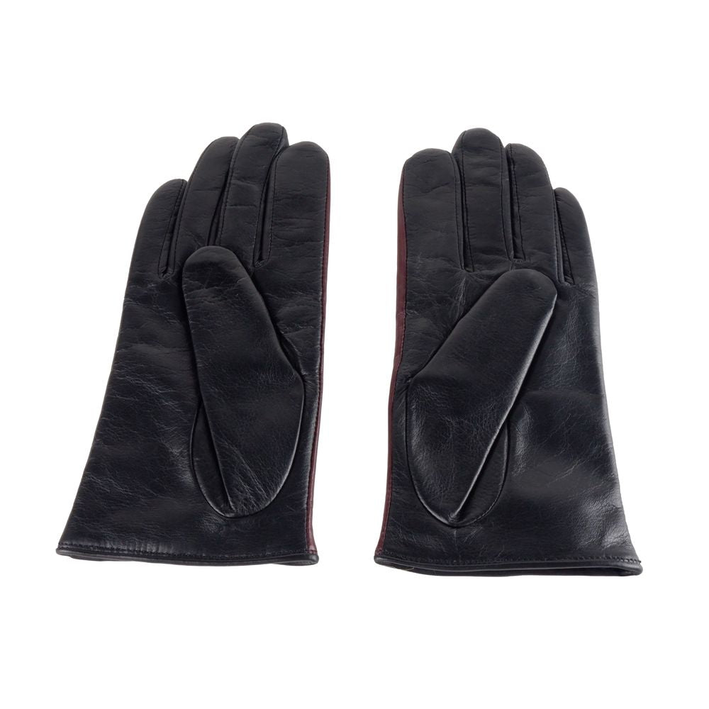 Cavalli Class Elegant Lambskin Leather Gloves Cavalli Class