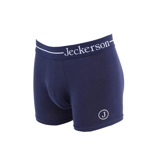 Jeckerson Blue Cotton Men Boxer Jeckerson