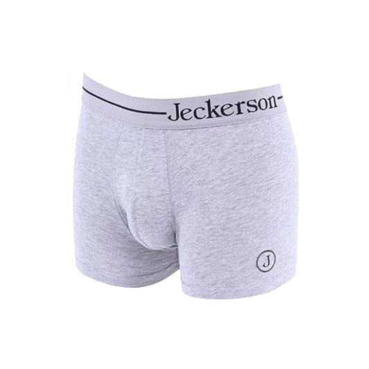 Jeckerson Gray Cotton Men Boxer Jeckerson