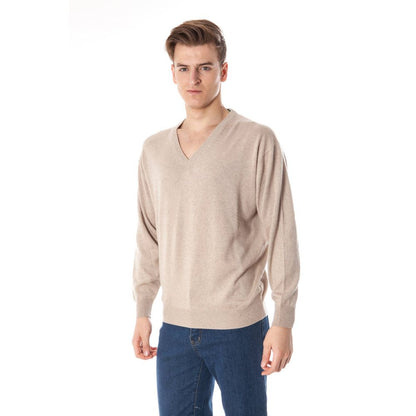 Yuko Beige Silk Sweater Yuko