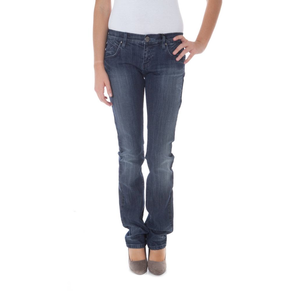 Phard Blue Cotton Jeans & Pant Phard