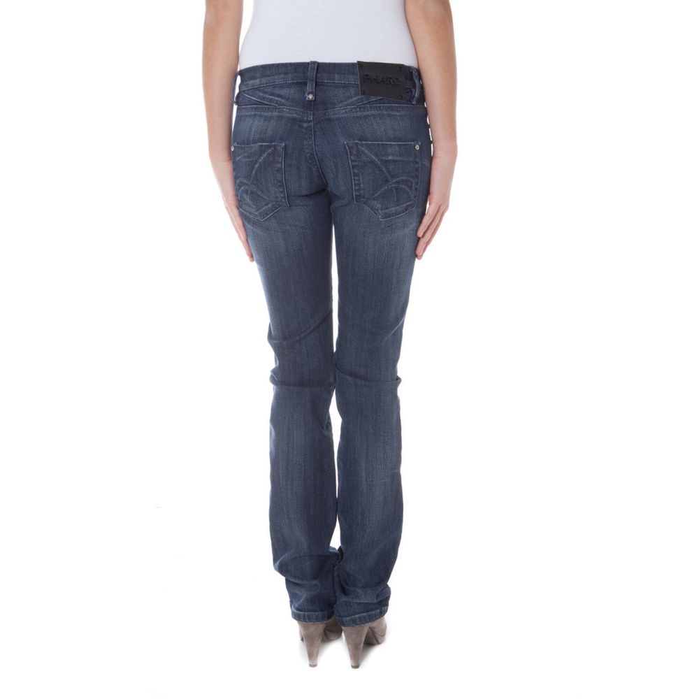 Phard Blue Cotton Jeans & Pant Phard