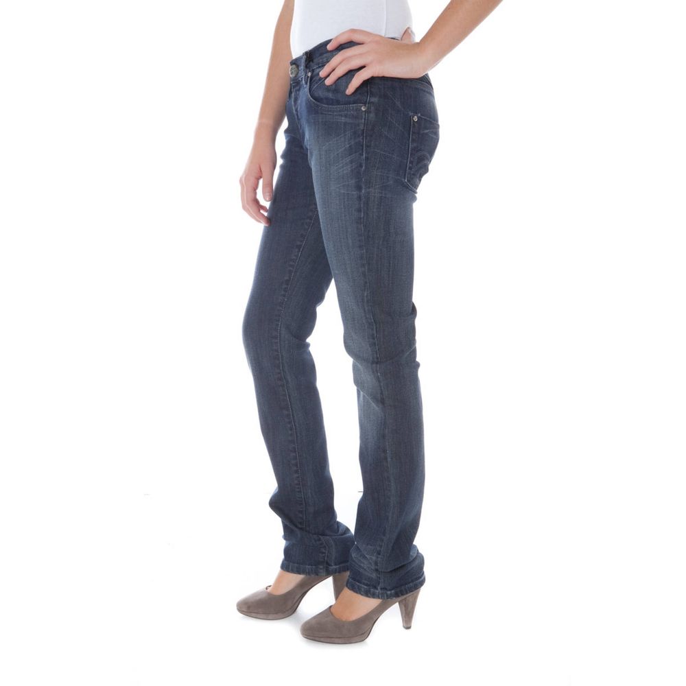 Phard Blue Cotton Jeans & Pant Phard