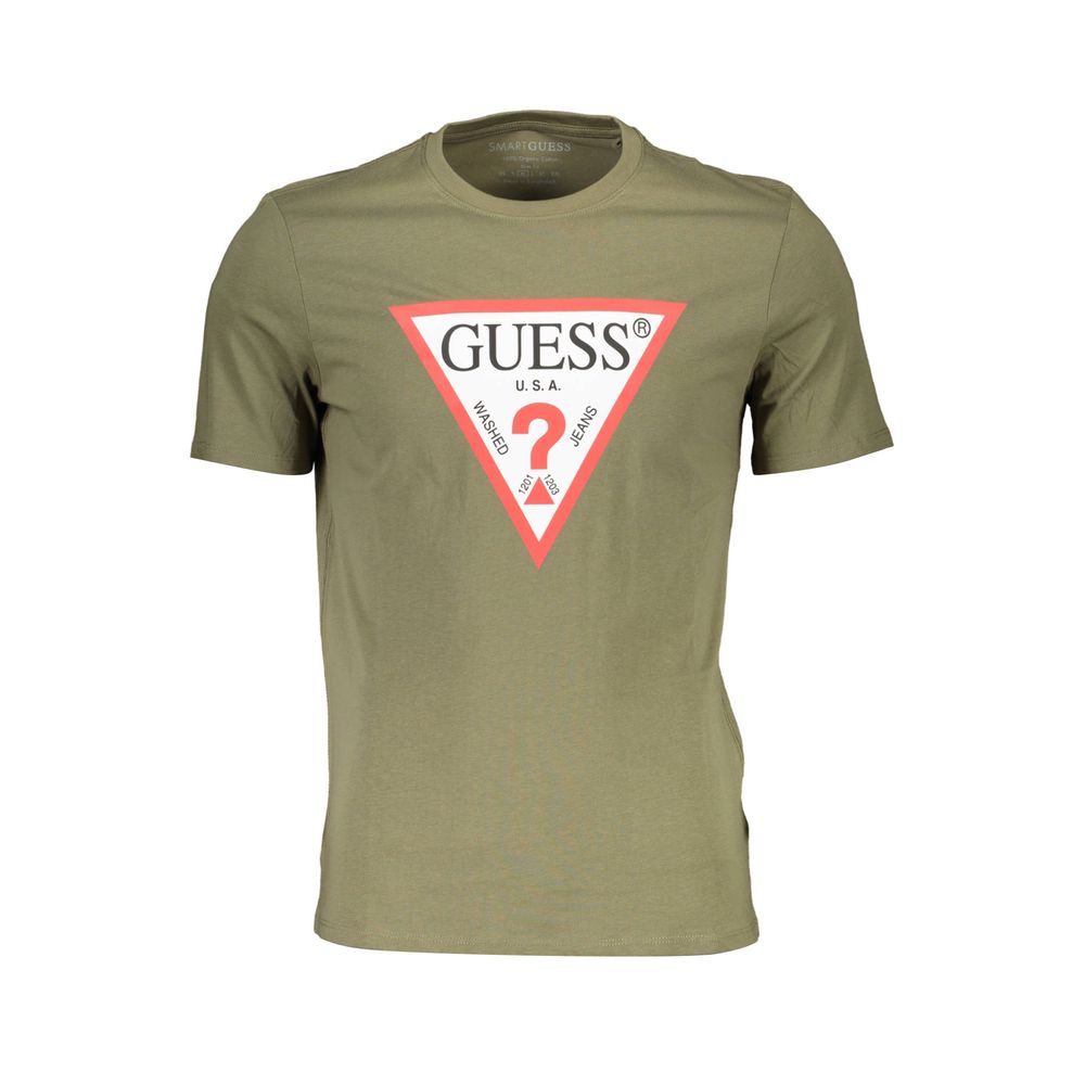 Guess Jeans Sleek Organic Cotton Men's Slim Fit Tee Guess Jeans