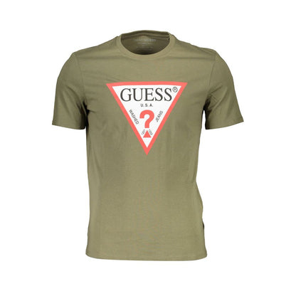 Guess Jeans Sleek Organic Cotton Men's Slim Fit Tee Guess Jeans