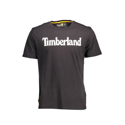 Timberland Eco-Conscious Cotton Tee in Sleek Black Timberland