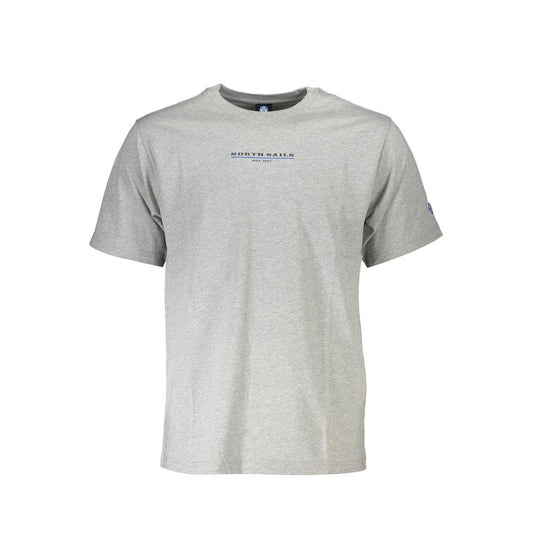 North Sails Eco-Friendly Gray Comfort Fit Tee North Sails