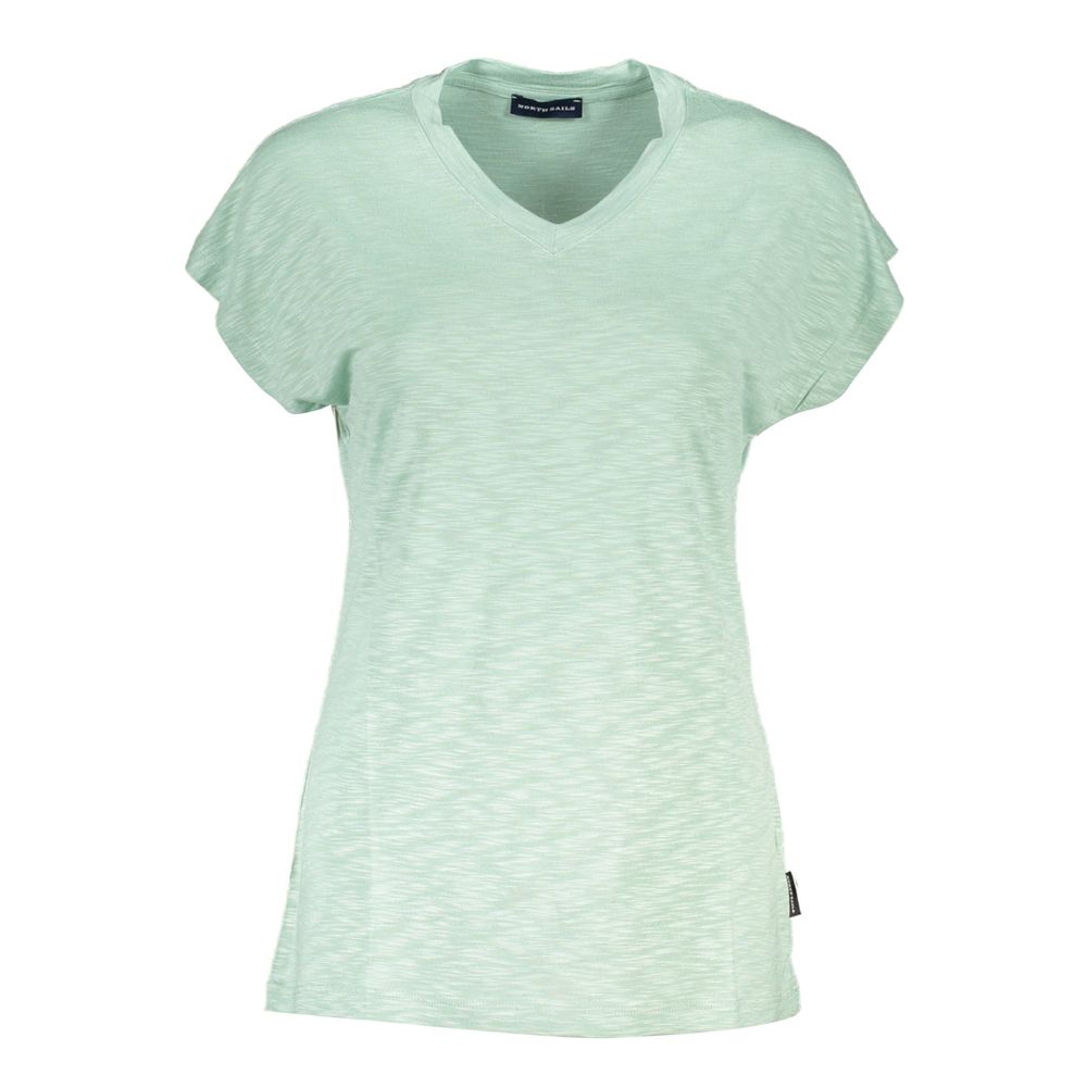 North Sails Green Viscose Tops & T-Shirt North Sails