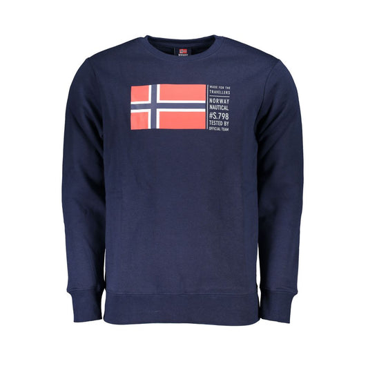 Norway 1963 Blue Cotton Sweater Norway 1963