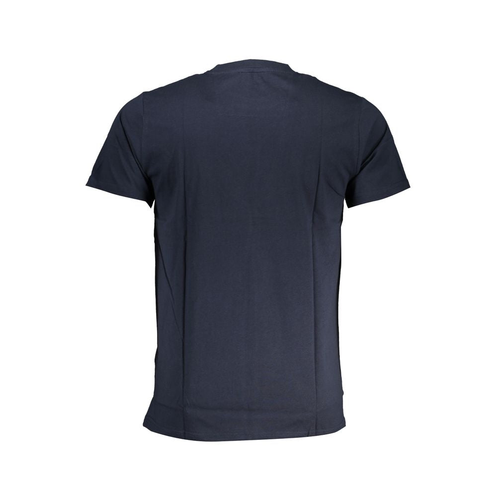 Cavalli Class Blue Cotton T-Shirt Cavalli Class