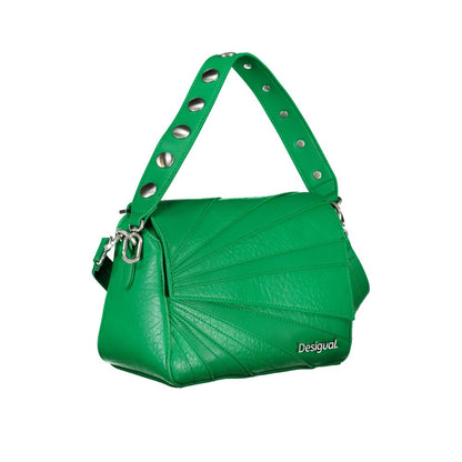 Desigual Green Polyethylene Handbag Desigual