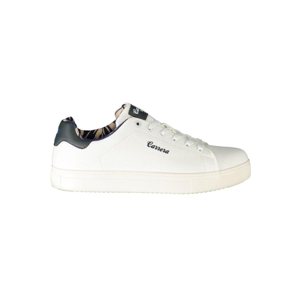 Carrera White Polyester Sneaker Carrera