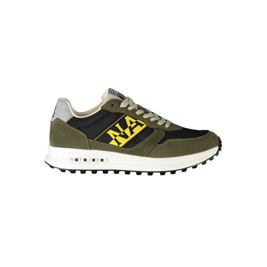 Napapijri Green Polyester Sneaker Napapijri