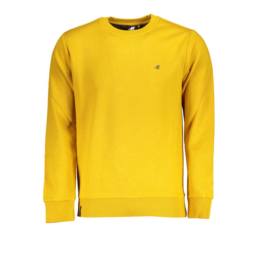 U.S. Grand Polo Yellow Cotton Sweater U.S. Grand Polo