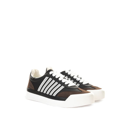 Dsquared² Black Leather Sneaker Dsquared²