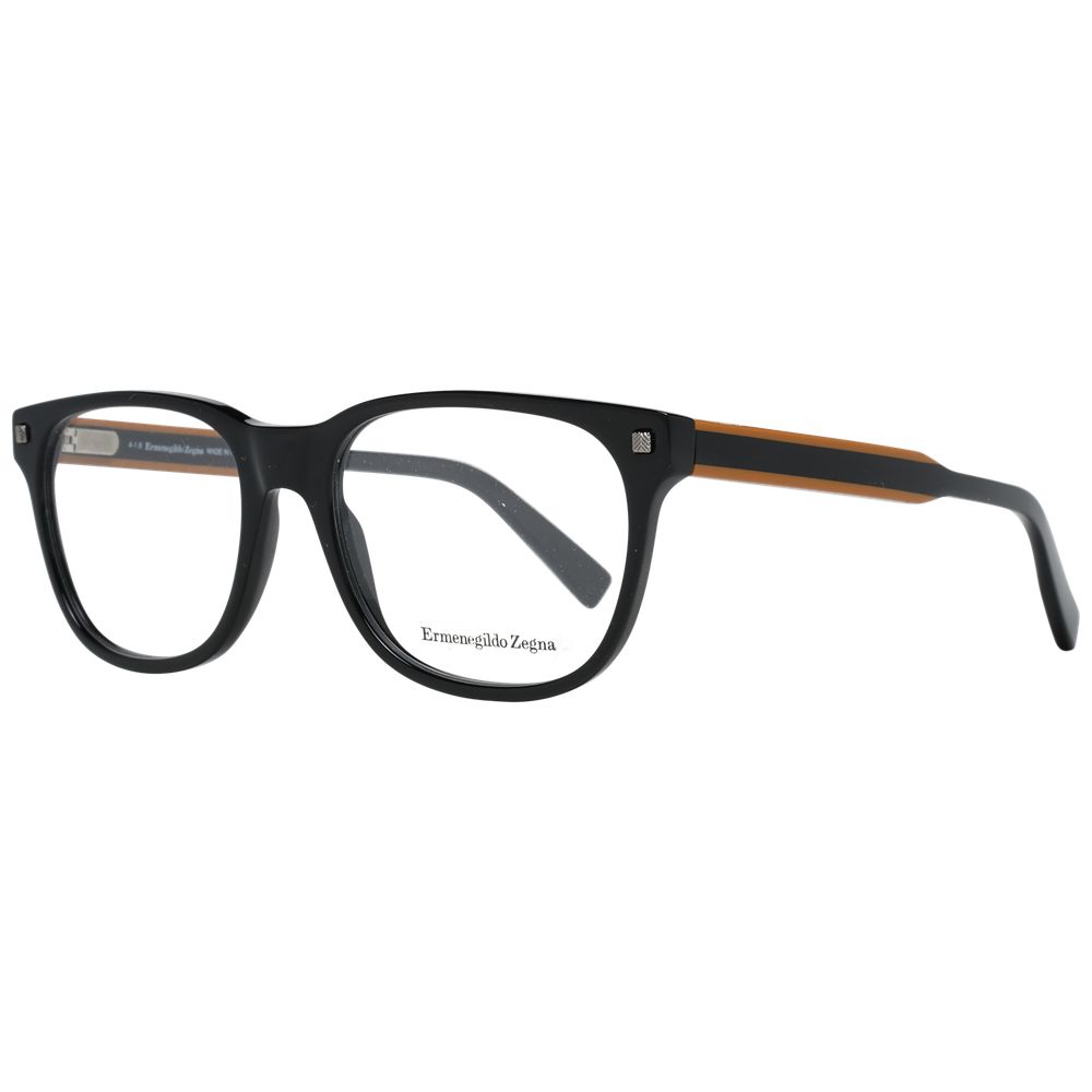 Ermenegildo Zegna Black Men Optical Frames Ermenegildo Zegna