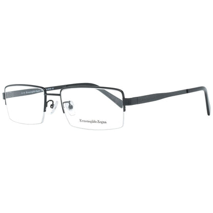 Ermenegildo Zegna Black Men Optical Frames Ermenegildo Zegna