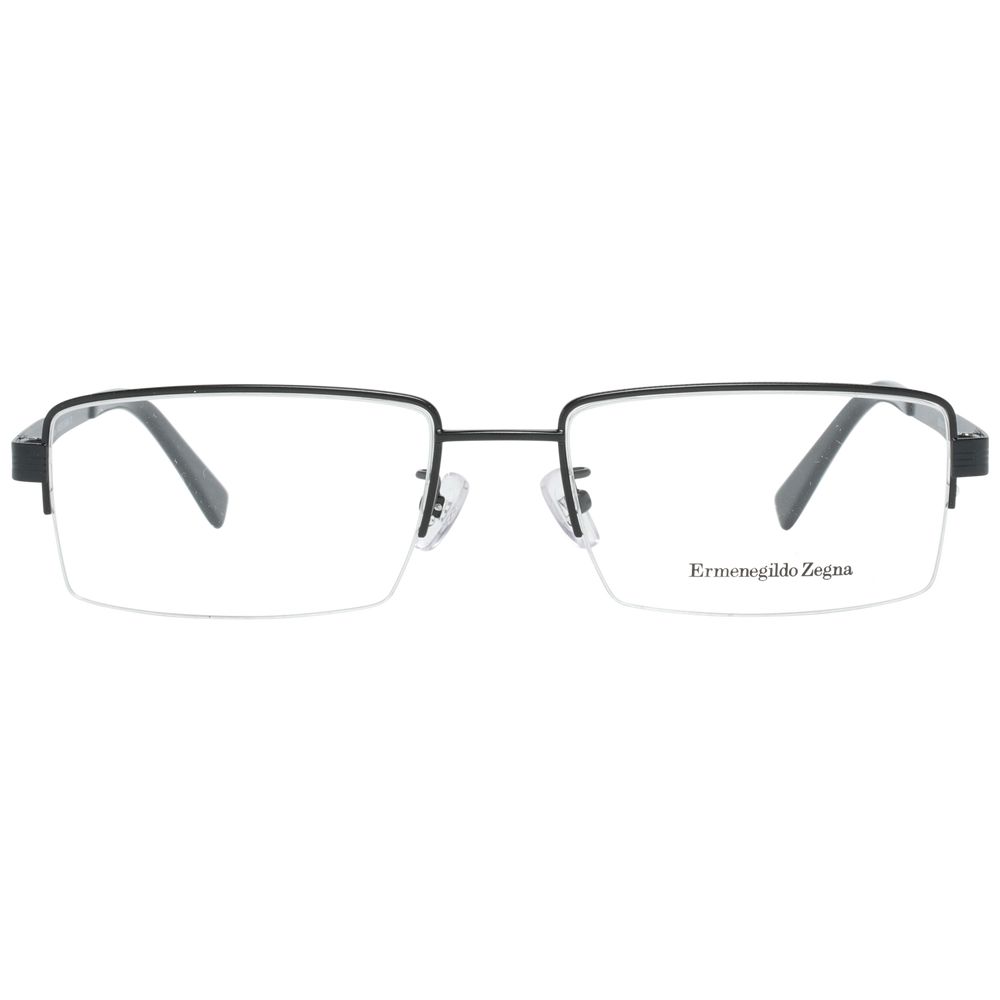 Ermenegildo Zegna Black Men Optical Frames Ermenegildo Zegna