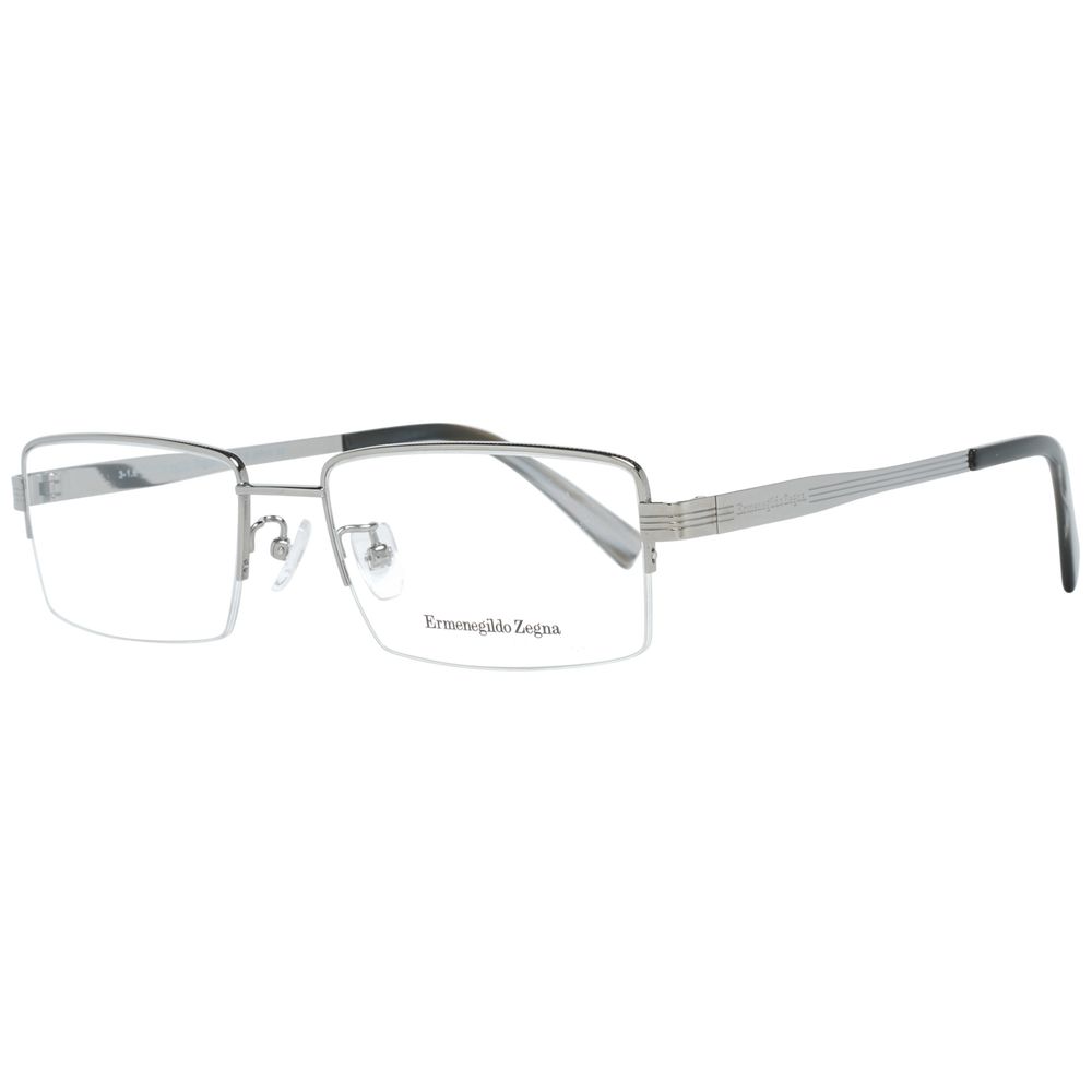 Ermenegildo Zegna Silver Men Optical Frames Ermenegildo Zegna