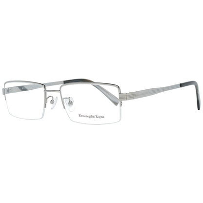 Ermenegildo Zegna Silver Men Optical Frames Ermenegildo Zegna