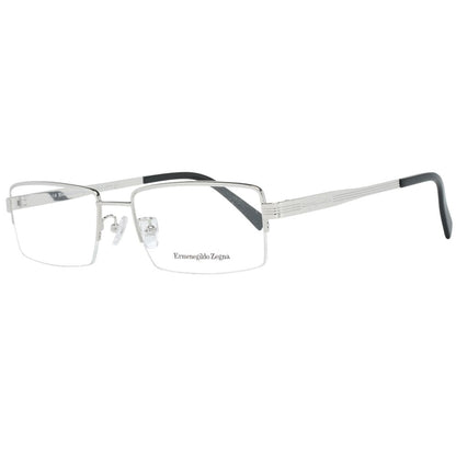 Ermenegildo Zegna Silver Men Optical Frames Ermenegildo Zegna