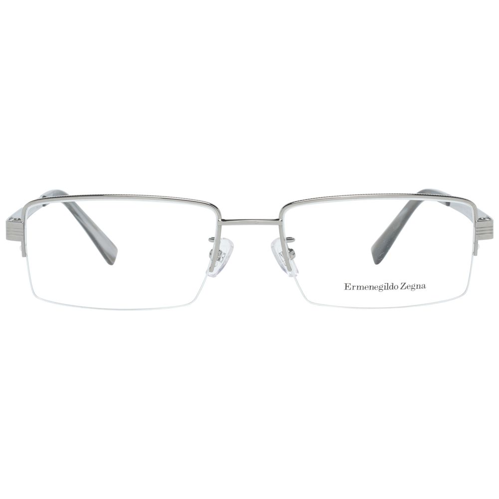 Ermenegildo Zegna Silver Men Optical Frames Ermenegildo Zegna