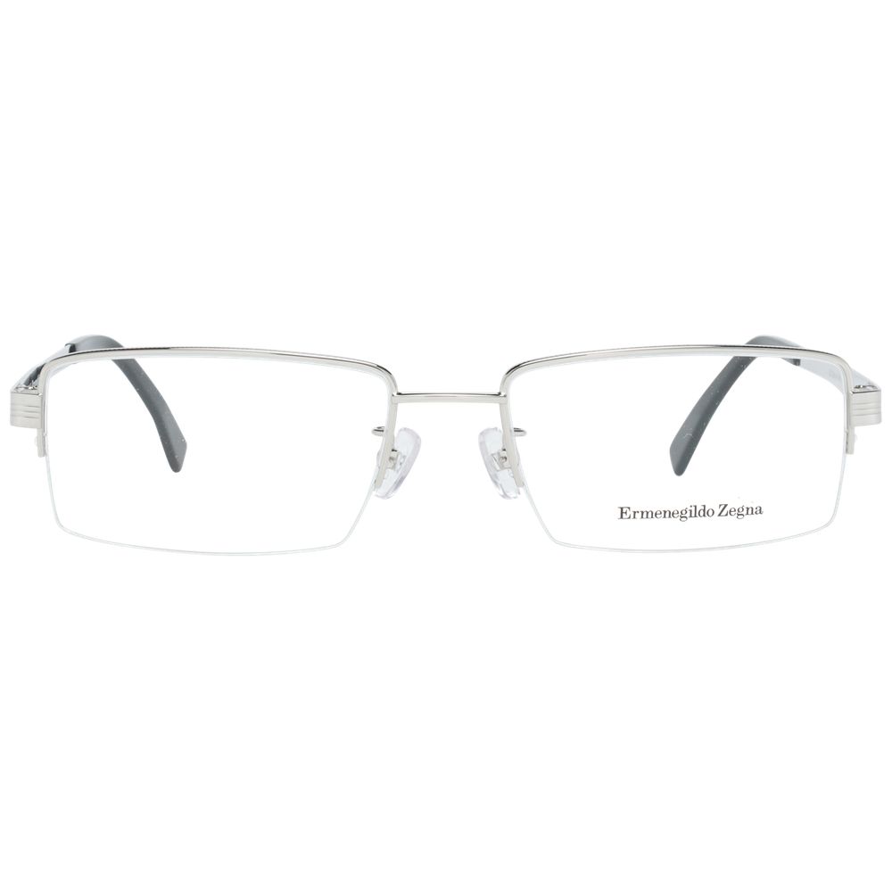 Ermenegildo Zegna Silver Men Optical Frames Ermenegildo Zegna