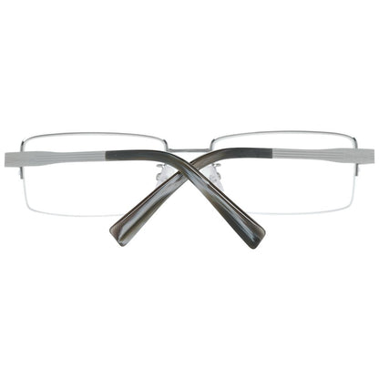 Ermenegildo Zegna Silver Men Optical Frames Ermenegildo Zegna